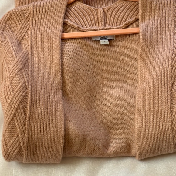 💕🌈💕 Croft & Barrow Brand Women’s Open Pink Cardigan Side Pockets 🥰 - Picture 5 of 5